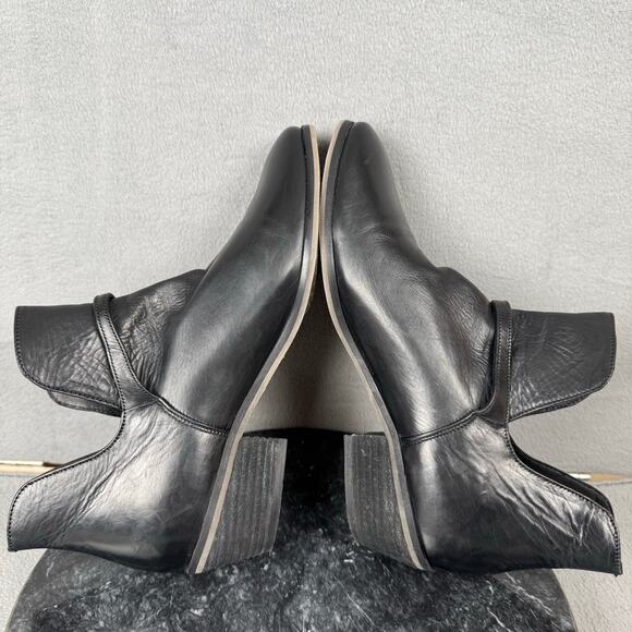 Sam Edelman Palmer Bootie Black Leather Pull On Women’s Size 9 US - Picture 5 of 8